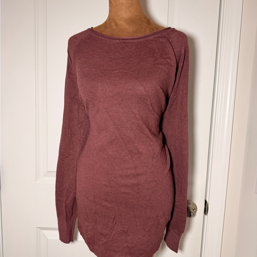Altar’d State Mauve Long Sleeve Shirt Women’s XL Boho Casual Top